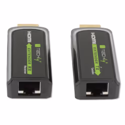 Techly IDATA EXT-E70S extension audio/video Émetteur et récepteur AV Noir - Vue supplémentaire 6