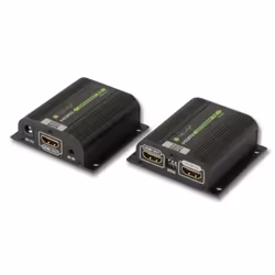 Techly IDATA EXT-E70POED, 1920 x 1080 pixels, Émetteur et récepteur AV, 40 m, Avec fil, Compatibilité 3D, HDCP