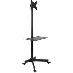 Techly ICA-TR20, 48,3 cm (19"), 94 cm (37"), 200 x 200 mm, 0 - 12°, 360°, Noir