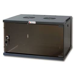 Techly I-CASE ER-1009B45 étagère 9U Rack monté sur le mur Noir