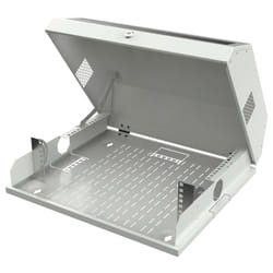 Techly I-CASE FL-09-BGT étagère 9U Rack monté sur le mur Gris