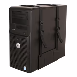 Techly ICA-CS 62 support pour unité centrale Support de CPU monté sur bureau Noir - Vue supplémentaire 5