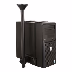 Techly ICA-CS 63 support pour unité centrale Support de CPU monté sur bureau Noir - Vue supplémentaire 8