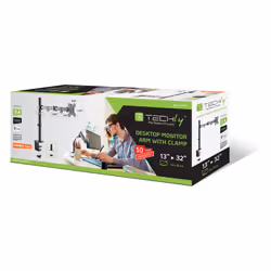 Techly ICA-LCD 503BK support d'écran plat pour bureau 32" Noir