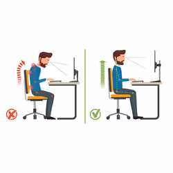 Techly ICA-LCD 260 support d'écran plat pour bureau 27" Blanc - Vue supplémentaire 13