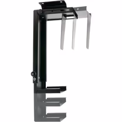 Techly ICA-CS 66 support pour unité centrale Support de CPU sous le bureau Noir - Vue supplémentaire 5
