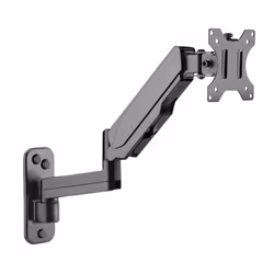 Techly ICA-LCD G112, 75 x 75 mm, 100 x 100 mm, -35 - 35°, -90 - 90°, 360°, Noir