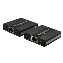 Techly IDATA EXT-E71 extension audio/video Émetteur et récepteur AV Noir
