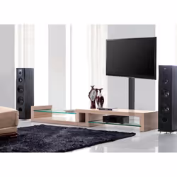 Techly ICA-TR27 support pour téléviseur 55" Noir - Vue supplémentaire 7