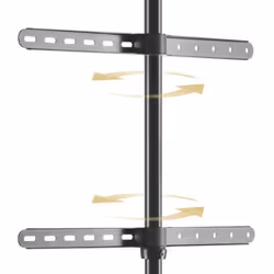 Techly ICA-TR18SAM support pour téléviseur 65" Noyer - Vue supplémentaire 8