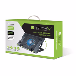 Techly ICOOL-CP12TY 17.3" 1400 tr/min Noir