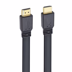 Techly ICOC HDMI2-FE-010TY câble HDMI 1 m HDMI Type A (Standard) Noir