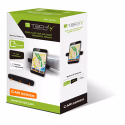 Techly I-SMART-UNIDUA support Support passif Mobile/smartphone, Tablette / UMPC Noir