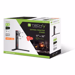 Techly ICA-LCD G32 support d'écran plat pour bureau 32" Noir, Rouge