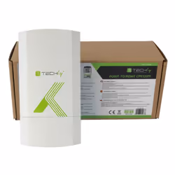 Techly I-WL-CPE120 point d'accès réseaux locaux sans fil 300 Mbit/s Blanc Connexion Ethernet, supportant l'alimentation via ce port (PoE)