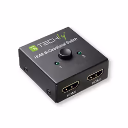 Techly IDATA-HDMI-22BI2, HDMI, Noir, 60 Hz, 6 Gbit/s, 600 MHz, 3840 x 2160 pixels