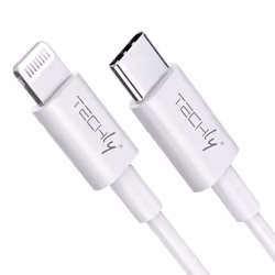 Techly ICOC APP-8BUC10T câble Lightning 1 m Blanc
