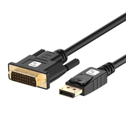 Techly ICOC DSP-C12-030P câble vidéo et adaptateur 3 m DisplayPort DVI-D Noir