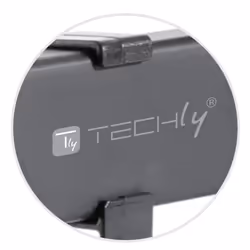 Techly ICA-PLB 400DTY support pour téléviseur 42" Noir