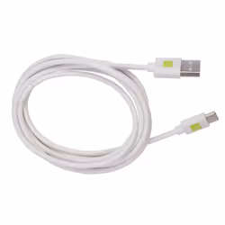 Techly ICOC MUSB20-CMAM20TW câble USB 2 m USB 2.0 USB A USB C Blanc