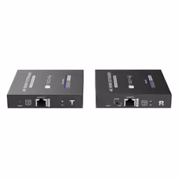 Techly IDATA-EXT-676 Émetteur et récepteur AV Noir