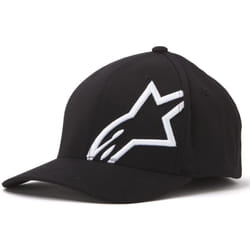 Alpinestars Corp Shift 2 Flexfit Cap, noir-blanc, taille S M pour Hommes