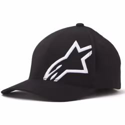 Alpinestars Corp Shift 2 Flexfit Cap, noir-blanc, taille L XL pour Hommes