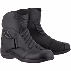 Alpinestars New Land Gore-Tex Bottes de moto, noir, taille 44 pour Hommes