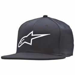 Alpinestars Ageless Flat Cap, noir-blanc, taille S M pour Hommes