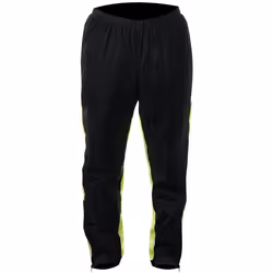 Alpinestars Hurricane Pantalon de pluie, noir-jaune, taille S pour Hommes