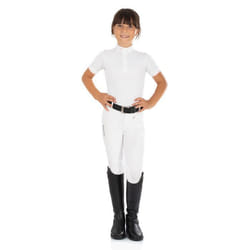 Pantalon équitation de concours fille Equestro Kasumi
