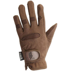 Supreme - 10 anni, Marron: Gants enfant Gilda en simili cuir avec empiècements élastiques et fermeture tearjaw