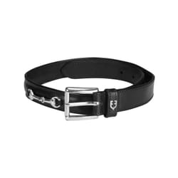 Ceinture en cuir avec détails filetés Equestro