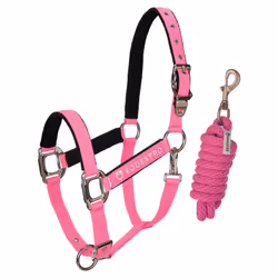 Licol pour cheval avec longueur Equestro Modello Shiny Fittings