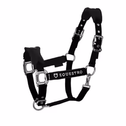 Ensemble licol en nylon et longe pour cheval en nylon Equestro