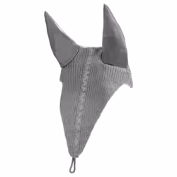 Bonnet anti-mouches pour cheval avec fixation de la muserolle Equestro 2019