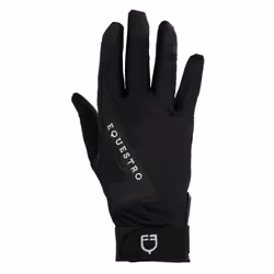 Gants d'équitation en tissu technique femme Equestro