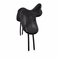 Selle de dressage pour cheval avec taquets longs Acavallo Mantegna