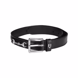 Ceinture en cuir avec détails filetés Equestro