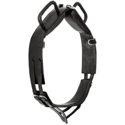 Full, Noir: Sangle de voltige en cuir complète avec sangle noire