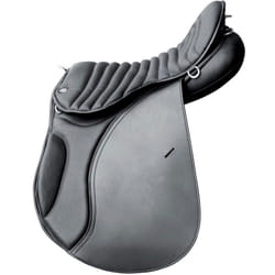17', Marron: Selle anglaise Tige cuir Trekking avec arceau en bois renforcé acier