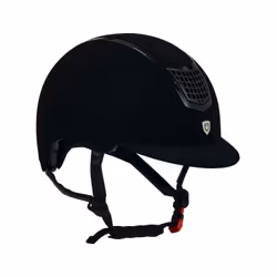 Casque d'équitation Equestro Modello Eclipse Plain Velvet