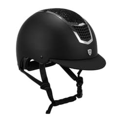 Casque d'équitation Equestro Eclipse Stone Mat Rowel Fitting