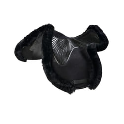 Tapis de selle pour cheval découpé numnah poignée Acavallo JS-S CW-CS