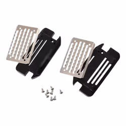 Accessoire pour étriers équitation plaquet en acier inoxydable avec vis Acavallo Arena Alupro