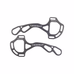 Mors pour cheval en aluminium Acavallo Alupro Hackamore