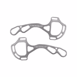 Mors pour cheval en aluminium Acavallo Alupro Hackamore