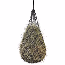 Filet de foin amovible en nylon grossier, mesurant environ 95 cm/100 cm de long Comme le montre la photo, le filet est une gr ...