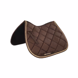 Tapis de selle de saut matelassé pour cheval Supreme