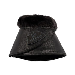 Cloches pour cheval avec fourrure et fermeture velcro Acavallo